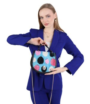 Jasmine Multicolor Polka Dot Women Crossbody Bag