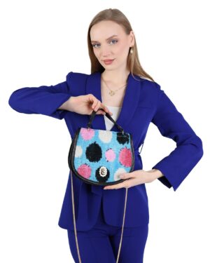 Jasmine Multicolor Polka Dot Women Crossbody Bag