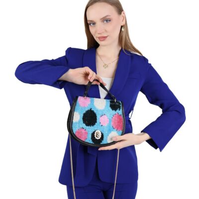 Jasmine Multicolor Polka Dot Women Crossbody Bag