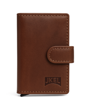 S-6 Brown Pop up RFID protected wallet