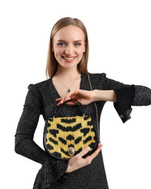 Isabella Leopard Print Women Crossbody Bag