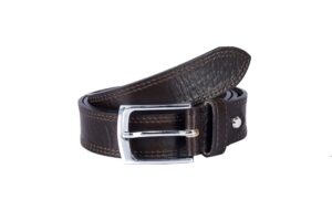 63205 Brown 35mm Leather Belt
