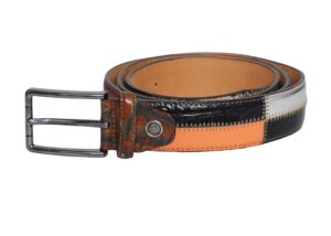 Rainbow Leather Casual Belt