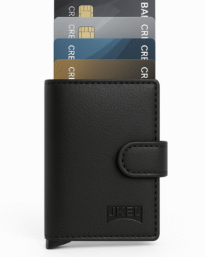 S-5 Rfid Black Pop Up Wallet